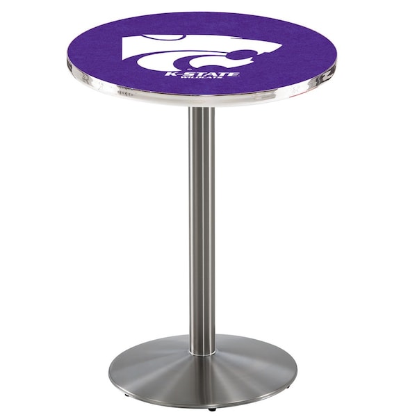 42" Stainless Steel Kansas State Pub Table